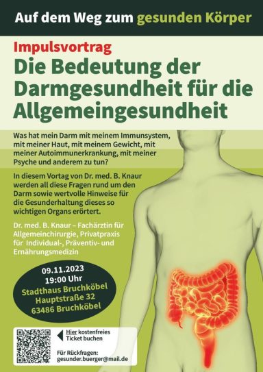 Bedeutung der Darmgesundheit für die Allgemeingesundheit