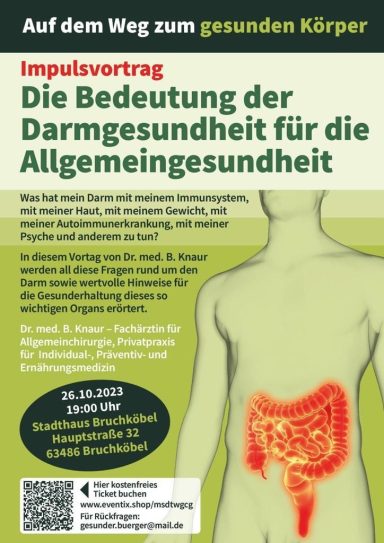 Bedeutung der Darmgesundheit für die Allgemeingesundheit