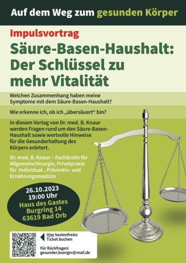 Säure-Basen-Haushalt: Der Schlüssel zu mehr Vitalität